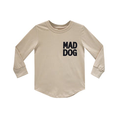 MAD DOG BOYS LONG SLEEVE BEIGE